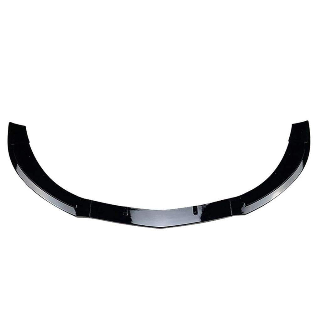 For Benz CLA Class C117 W117 CLA45 AMG Line 2013 2014 2015 Car Front Bumper Splitter 3Pcs Glossy Black Spoiler Lip