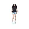 Puma Rad/Cal Dk Acm Ess Logo Print Crew Neck Short Sleeve T-Shirt Men T-Shirts Black 777669-04