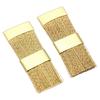 Nail Art Bits Cleaning Brush Golden Color   Copper Wire Brush Manicure Accessories for Salon Home Use
