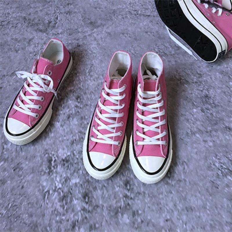 Pantofi Clasici Negri Solizi din Pânză Primăvară Înalți Outdoor Casual Adidași Confortabili Respirabili Încălțăminte