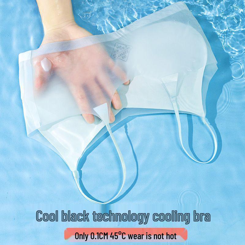 Bezešvá zeštíhlující bandeau podprsenka pro všechny velikosti: Zvětšování malých a zmenšování velkých prsou