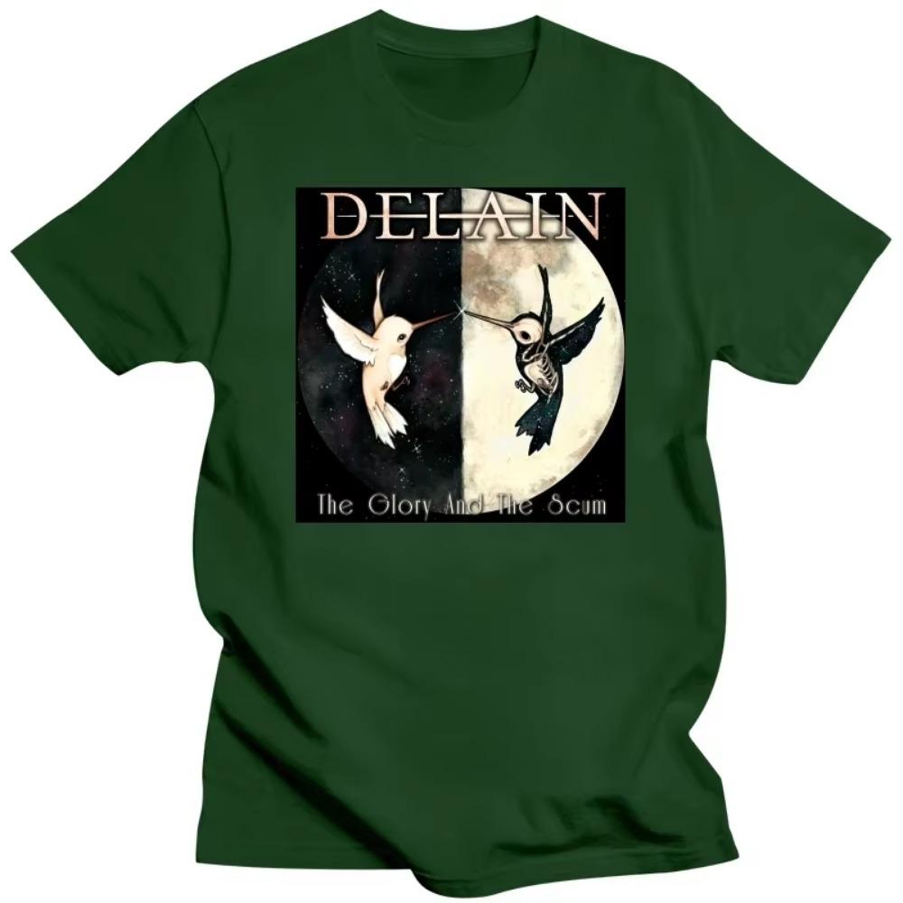 Mens Fashion Summer Cotton T Shirt Symphonic Metal Style Tshirt The Human Contradiction Hip Hop Streetwear Moonbathers Tops Tees