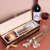 Creative Deco Box Wooden Wine Crate Gift Brown Brown | Storage Box | 1 Bottle | 36x11x9.8 Cm