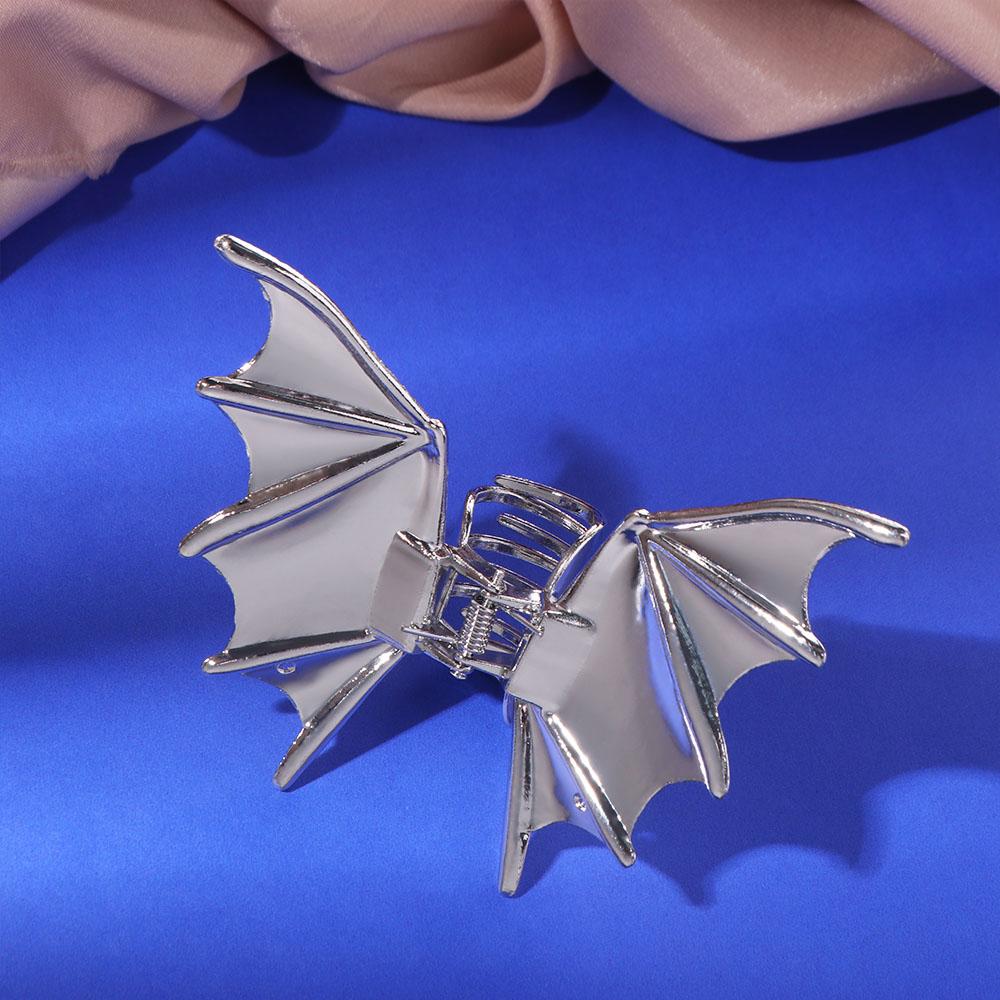 Shark Clip Bat Claw Clip Y2k Bat Hairpin Funny Bat Wing Hair Claw  Streetwear