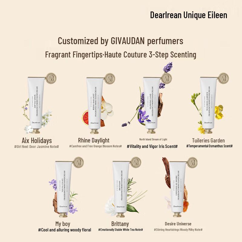 Einzigartige Irene Desire Universe Feuchtigkeitsspendende Handcreme