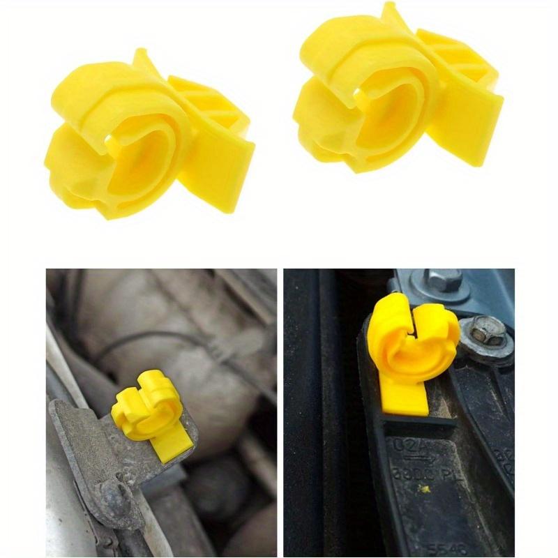 4pcs Bonnet Cable Lock Stay Clips for Astra K Mk7/Corsa D/Corsa E/Vectra Fixing Holder Stopper Rivet Fastener Replacement