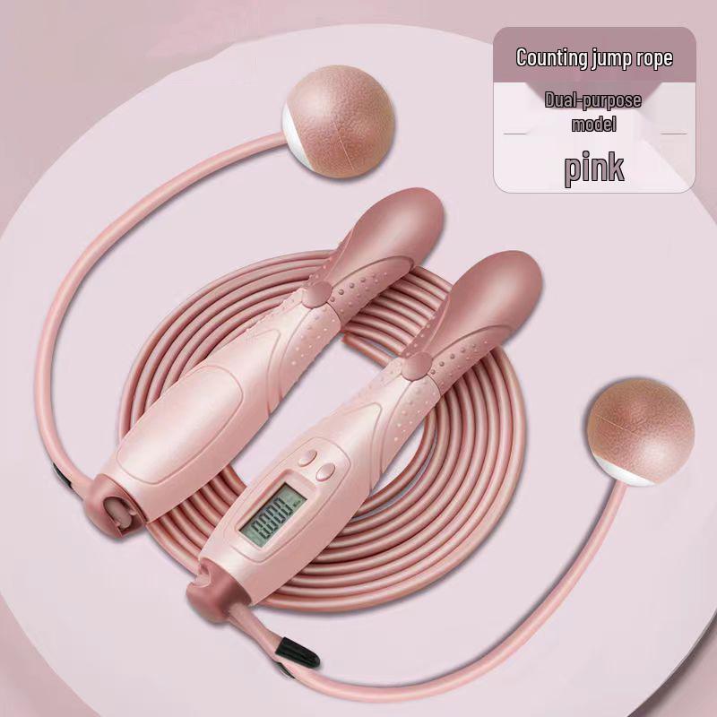 Children's Smart Counting Cordless Skipping Rope with Gravity Ball for Ages 3-5