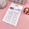 Glitter Face Rhinestone Sticker Self Adhesive Body Bling Stickers Festival Eye Jewels Decoratio G7A7