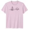 Segelboot Sonnenuntergang Segeln Reise Unisex T-Shirt Ozean Linienkunst