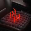 12V Car Seat Heated Cover 3 Gear Adjustable Temperature Electric Heating Pads 40W Car Seat Heating Pad Fast-Heating Seat Cushion