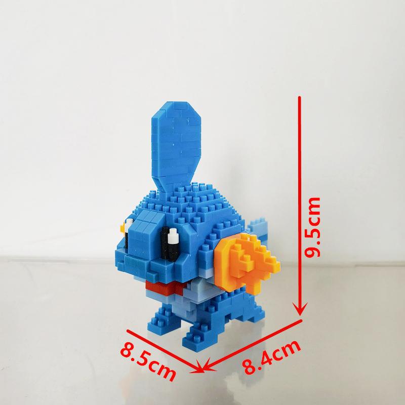 Anime Pokémon Building Blocks Assembly Anime Charizard Doll Blastoise Bulbasaur Gengar Bricks Figures Toy for Kid Gift