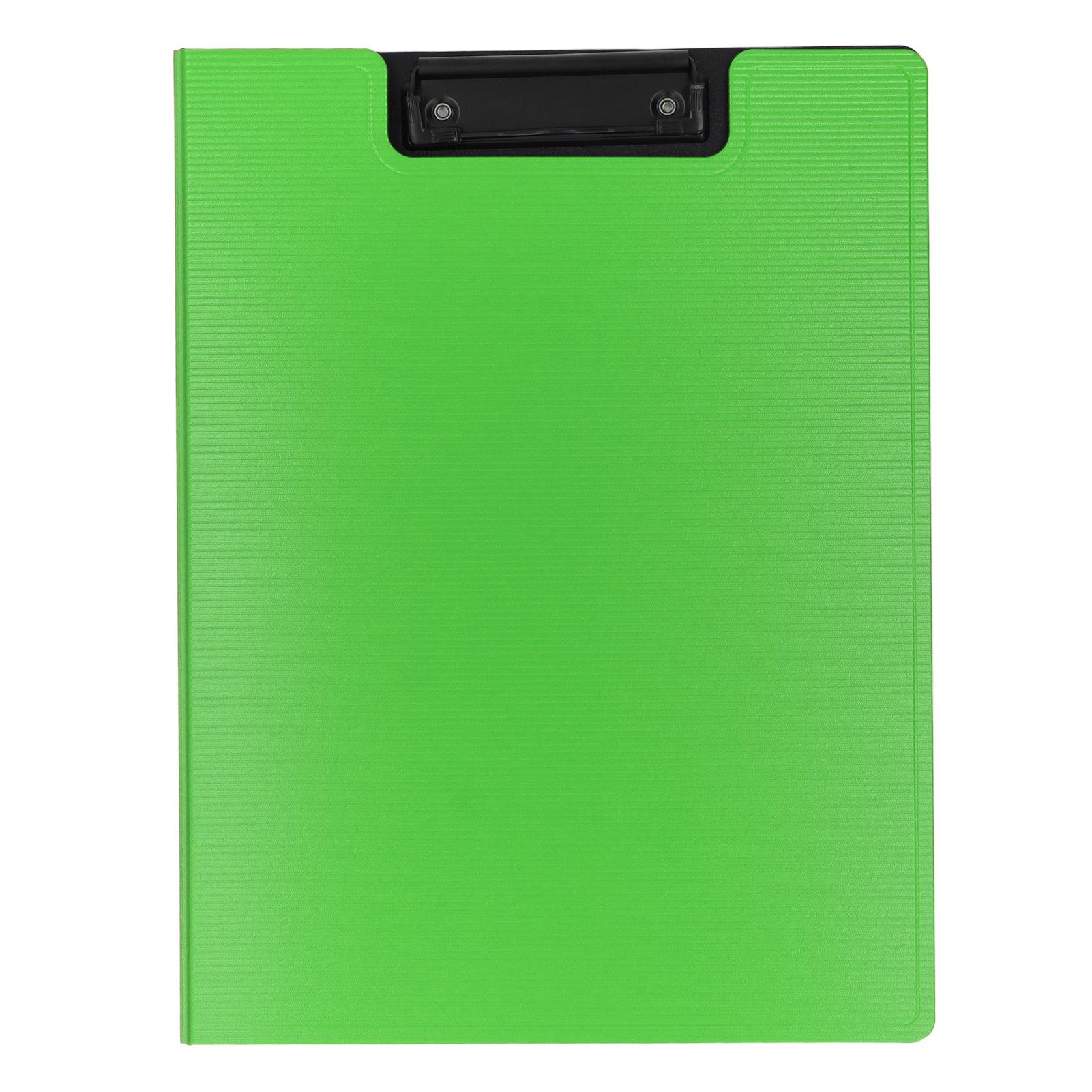 Clipboard Folder Hot Pressing Process Frosted Texture Eco Friendly PP Clipboard Folder with Metal Clip for