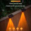 Outdoor LED Solar Step and Stair Lights for Garden, Hallway, or Courtyard.
