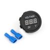 Waterproof Voltmeter Meter with LED Digital Display, 100 Brand New and High Quality,   for Most Vehicles 12V-24V, Compact and Ht Resistant,