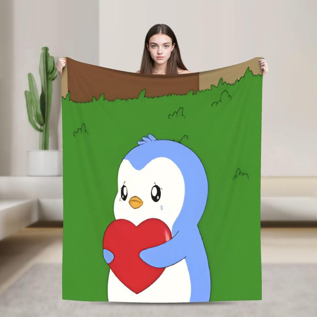 Pudgy Penguin Merch Blanket Ultra-Soft Fleece Throw Blankets Relax Bedding Throws