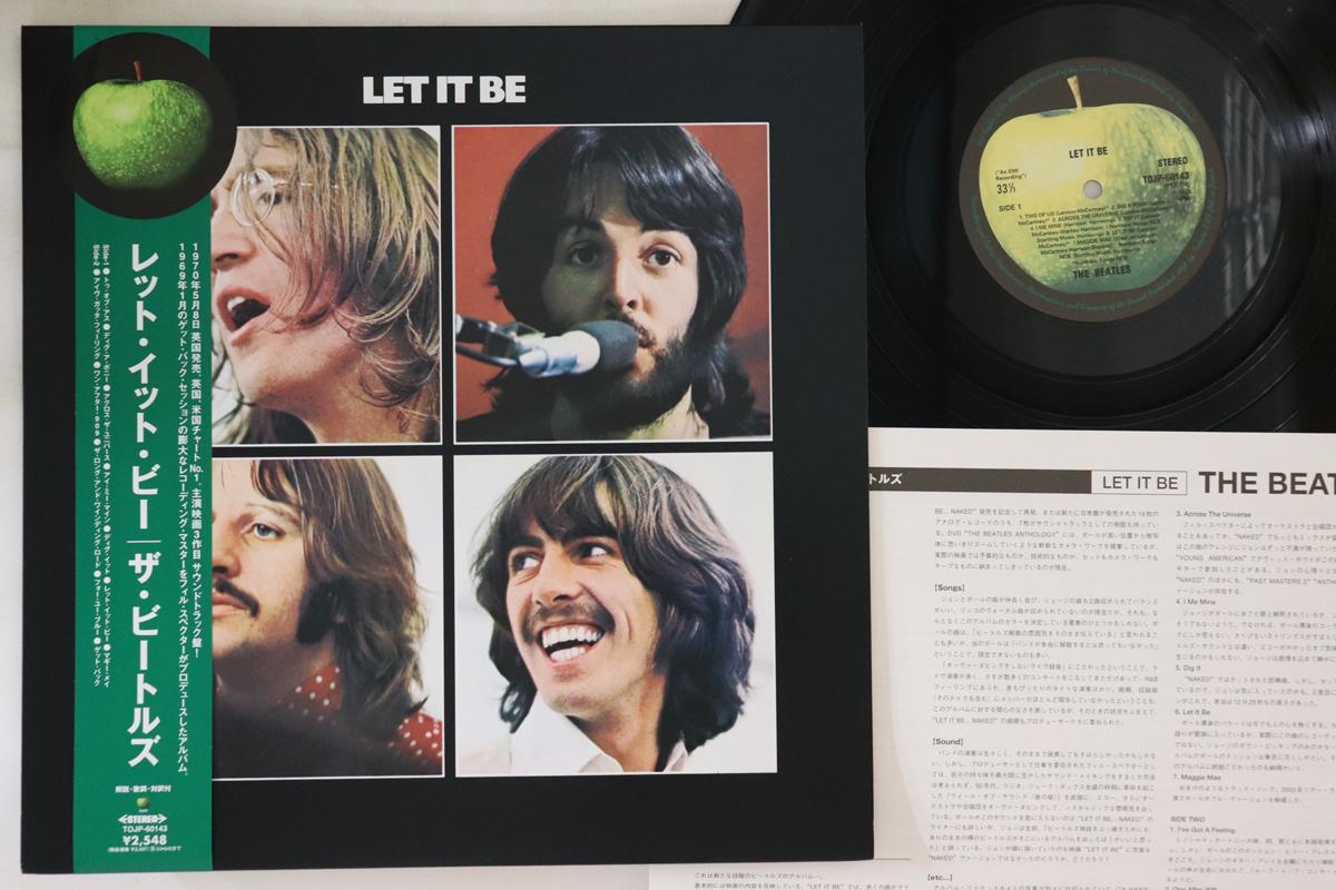 

LP Пластинка BEATLES - Let It Be TOJP60143 APPLE 2003 Япония Оби Рок Б/У