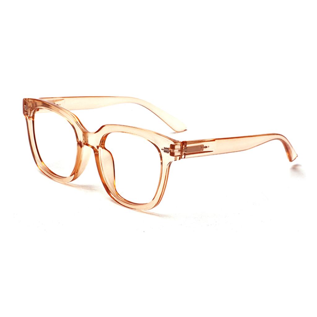 TUREZING Presbyopia Eyeglasses Metal Hinges Diopter Eyeglasses for Ladies Stylish Square Shaped Premium Grade Clear Frame for Gentlemen