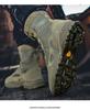 Men's Plus Size Lightweight Combat & Tactical Boots - Puncture-Proof Desert Outdoor Footwear