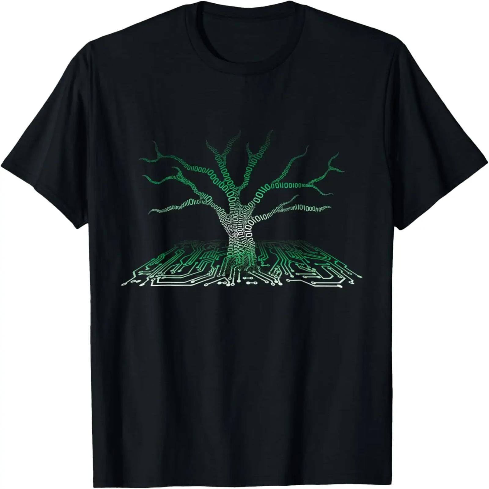 

Programmer Gift Idea - Binary Tree Computer Circuit Board T-Shirt XXXXXL різнокольоровий