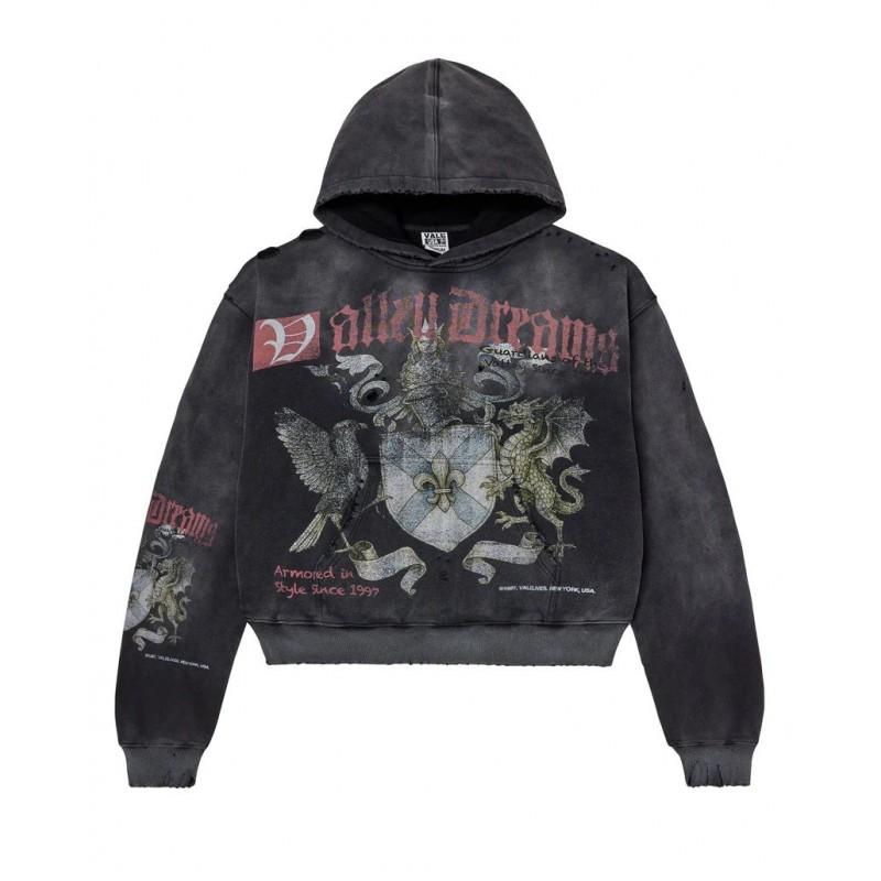 Unisex Hooded Zip-Up Sweatshirt With Camo Print Loose Fit Streetwear Teens Adults