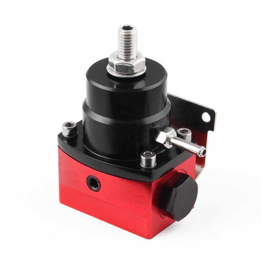 

Universal Adjustable Fuel Pressure PSI Regulator Oil Gauge Hose Fitting Kit