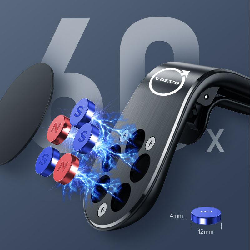 Magnetic Car Phone Holder Smartphone Holder Clip For Volvo XC90 V90 V60 XC60 V40 S80 S60 S90 C40 XC40 V70 XC70 C30 C70 EX90