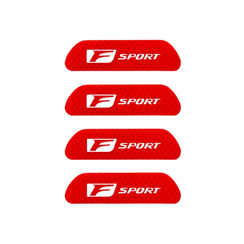 

Lexus Car Door Reflective Sticker Night Light Warning Decal For Lexus F SPORT ES RX NX LS UX LM LX GX LC RZ IS CT GS RC HS SC TX