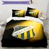 3pcs Duvet Cover Set (1*Duvet Cover + 2*Pillowcase, Without Core), BK Hacken Print Soft All‑Season Bedding Set, Home Bedroom Decor Gift