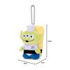 TAKARATOMY A.R.T.S Pixar Character Toy Story 30th Anniversary Ball Chain Mascot Alien Sushi Chef (Egg) Plush Toy Height Approx. 12cm