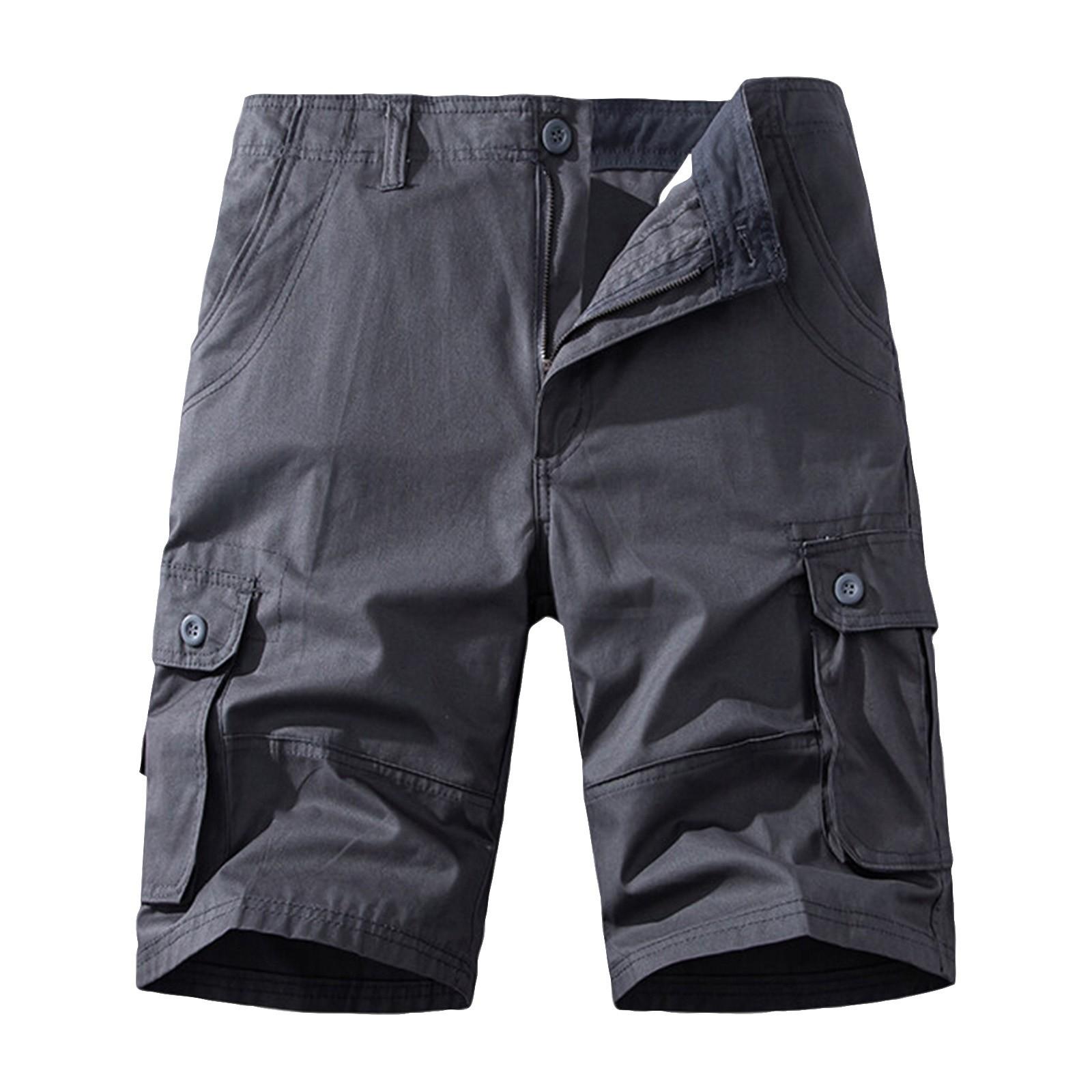 

Мужские летние модные хлопковые повседневные брюки брюки многокарманные комбинезоны шорты мужские 30