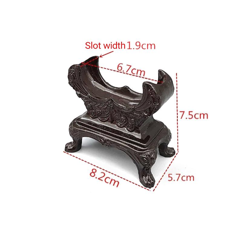 Resin Plum Blossom Bracelet Display Stand Stable Base Elegant Retro Design Perfect For Jewelry Stores Home Collection Display