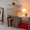Simple Sofa Side A Few Net Red Medieval Creative Mini Shelf Line Small  Stainless Steel Newsstand Coffee Table