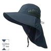 UV Protection Wide Brim Sun Hat for Men & Women, Summer Outdoor Hat with Face & Neck Coverage, Ideal for Fishing.