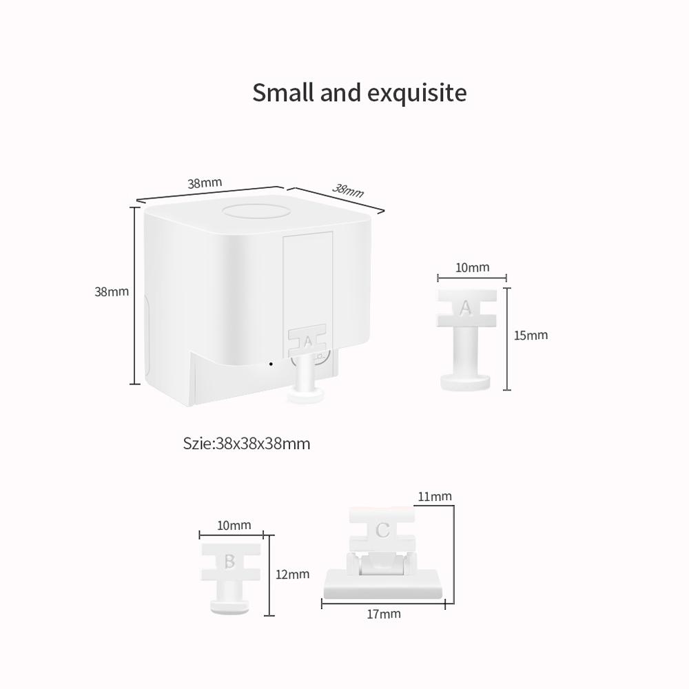 Tuya BT Fingerbot Intelligent Finger Robot Wireless Switch Button Pusher Bot Work with APP Voice Control Compatible