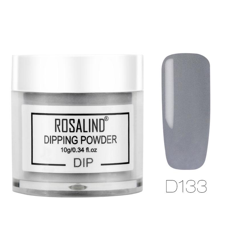 ROSALIND 10g Dipping Powder Nail Natural Color Holographic Glitter Nail Art Powder No Need Lamp Cure