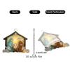 These 2D Acrylic Bird-shaped Ornaments Make A Wonderful Surprise Gift For Friends And Family.