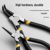 Industrial-Grade Circlip Pliers Set: 5-9 Inch, Inner/Outer, Pointed/Bent Nose for Auto Repair