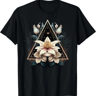 Moon Lily Men and Lunar Lily Womens T-Shirt