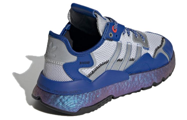 Adidas Wmns Nite Jogger 'Silver Metallic Royal Blue' Women's EG3360