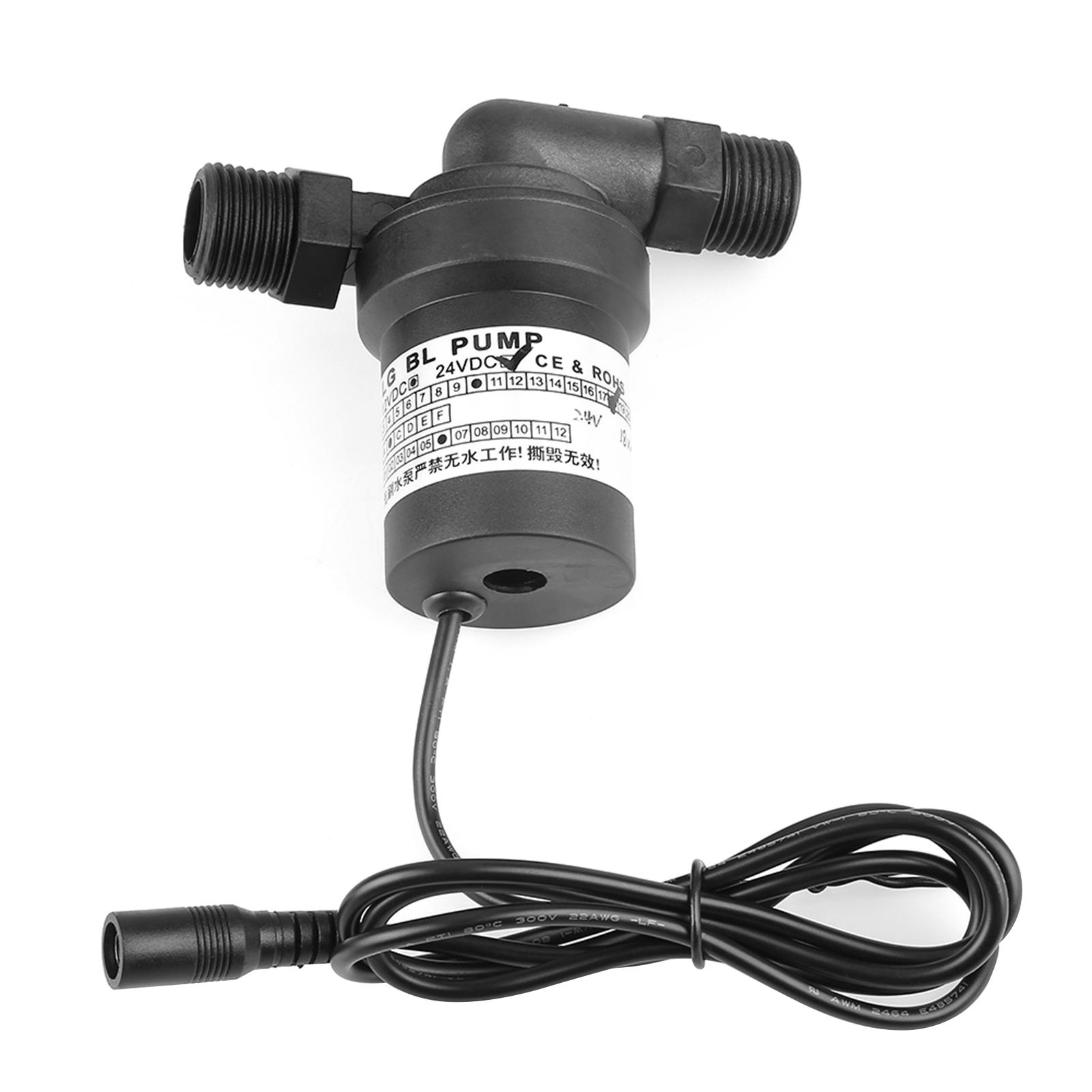 

1pc DC24V 18W Hot Water Pump For Solar Water Heater Hot Circulation
