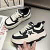 Women Platform Sneakers Star Design Lace Up Skateboard Flat Outdoor Comfortable Running Sports Shoes Tennis Jogging Sneakers