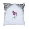 Italian Greyhound Cushion Covers 45x45cm Velvet Whippet Sihthound Dog Throw Pillow Case for Sofa Square Pillowcase Home Decor