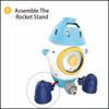 Cross-Border Space Rocket Rotating Sprinkler - Fun Outdoor Water Toy for Kids