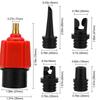 Aufblasbares SUP-Pumpen-Ventiladapter-Set - Standard-Luftventiladapter, Düsen-Luftpumpen-Konverter für Kajakfahren, Surfbrett, Aufblasbar