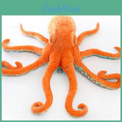 Extra Large Simulation Octopus Stuffed Animal Toy Plush Doll Perfect For Home And Car Decor