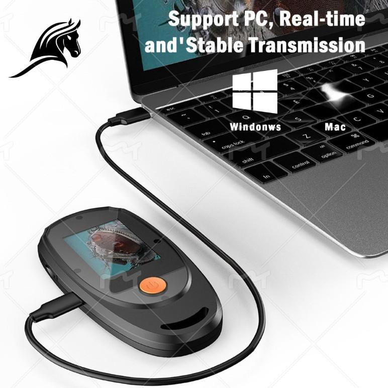 

Handheld Electron Microscope Magnifying Glass High-Definition 2 Million Student Science Experiment Set Microscope чорний