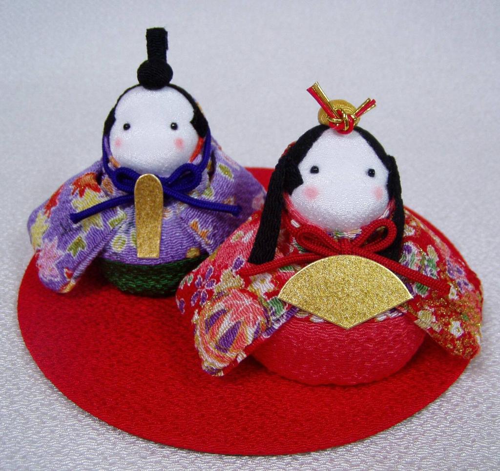 Takara Chirimen Handicraft Hina Handmade Kit "Beanbag Doll"