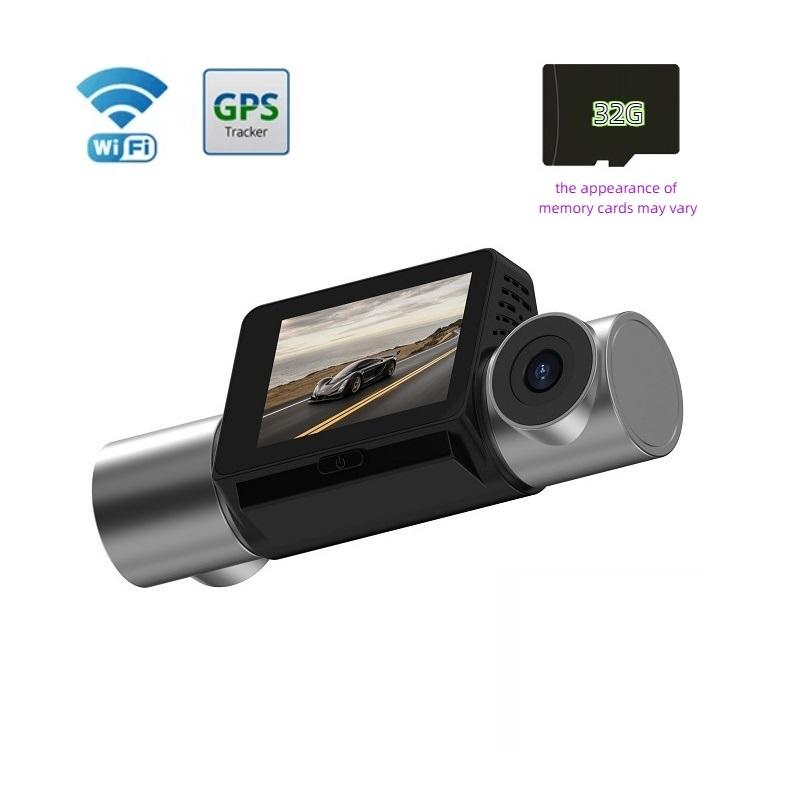 

WiFi Відеореєстратор, Автомобільна камера, Відеореєстратор, DVR, GPS Двоканальний реєстратор, Full HD Сенсорний екран, G-сенсор 2 Lens B+WIFI+GPS+32g