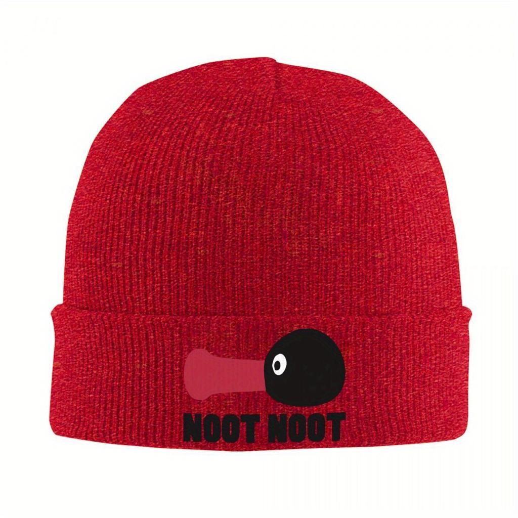 U Band Rock Knitted Hat Womens Unisexs Beanies Winter Hats Warm Caps