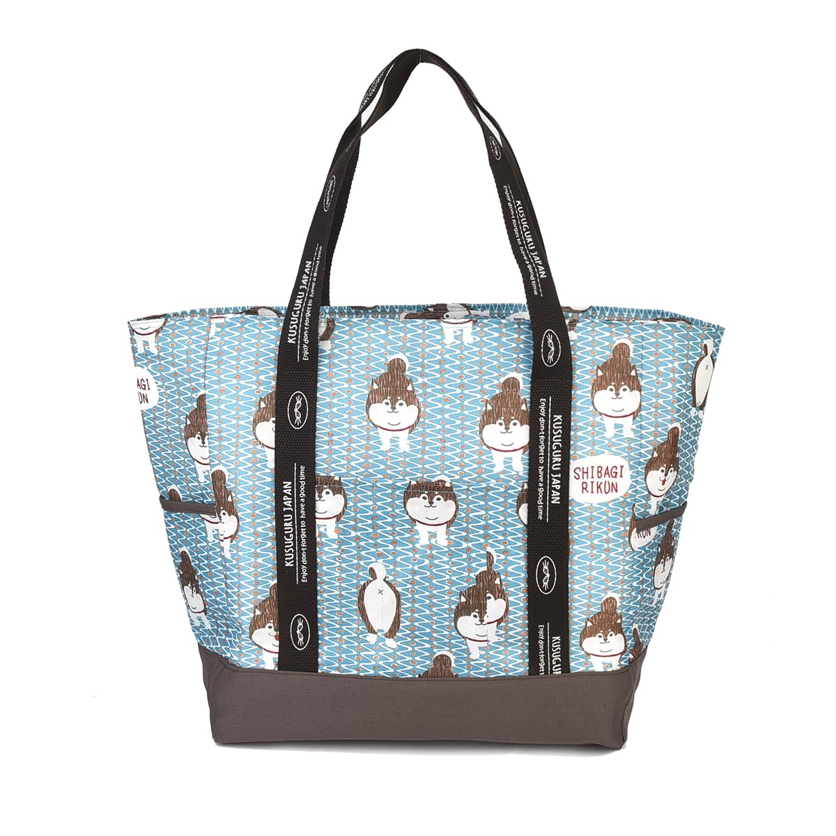 [Kusuguru Japan] Термосумка-тоут, Shibajiri-kun LGR